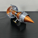 SKYMECHMAN TRENT 900 LED Turbofan Engine Model Building Kit Aircraft Engine for Kids