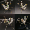 Steampunk Brass Metal Mantis Model Building Kits 350+PCS - stirlingkit