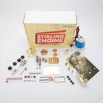 STEM Educational DIY Kit Build Your Own Stirling Engine 3pcs Set