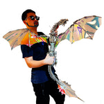 Super Large 3D Metal Aurora Dragon Difficult Puzzle Model Building kits for Adults