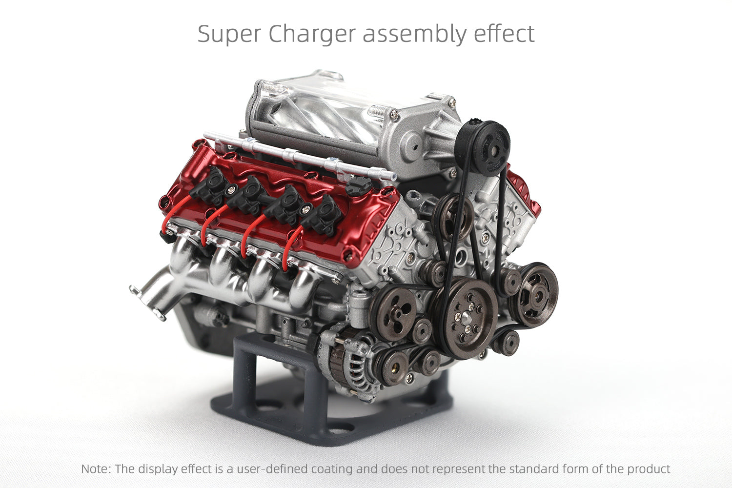 Supercharger For MAD RC V8 Engine Kits That Works