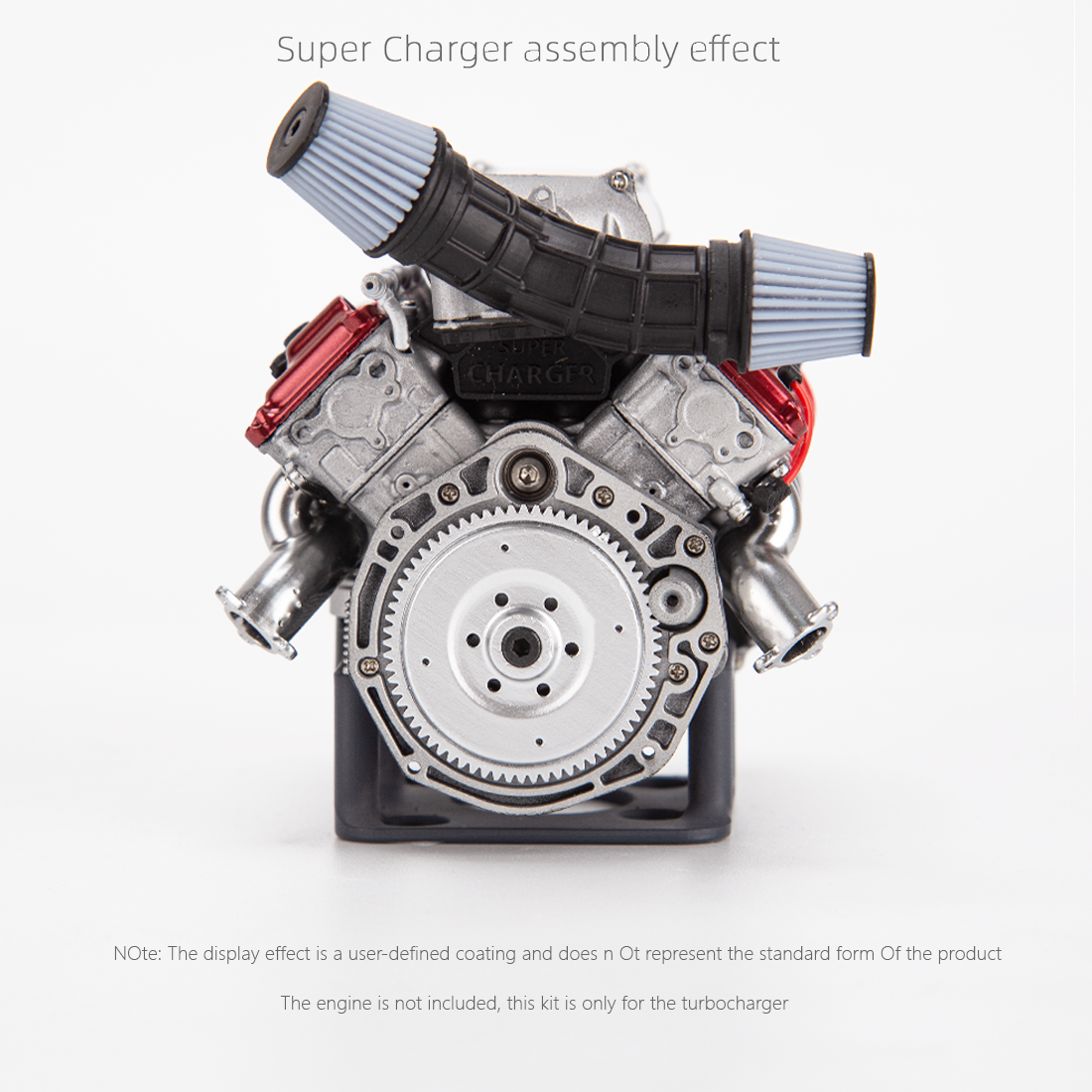 Supercharger For MAD RC V8 Engine Kits That Works