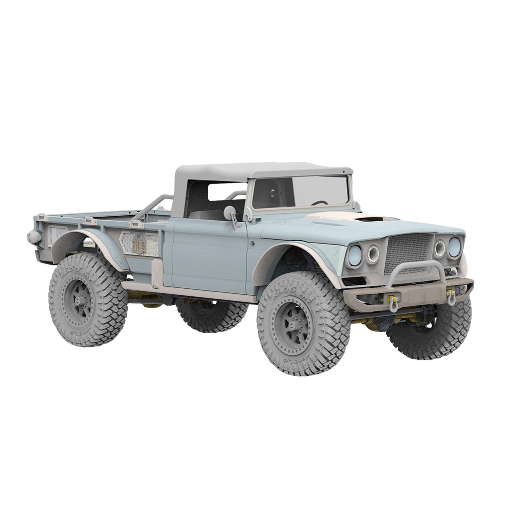 TWOLFM7151/8Scale2.4GRC4WDOff-RoadClimbingPickupTruckModelKIT