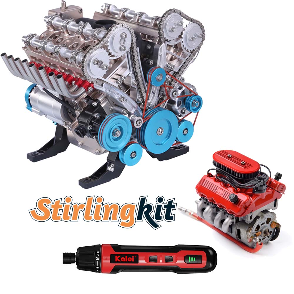 V8 Engine Master Set – A Must-Have for Every Engine Building Fan