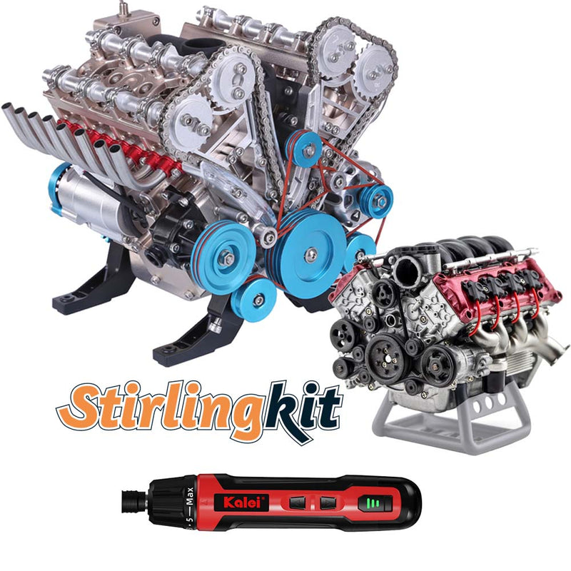 V8 Engine Master Set – A Must-Have for Every Engine Building Fan