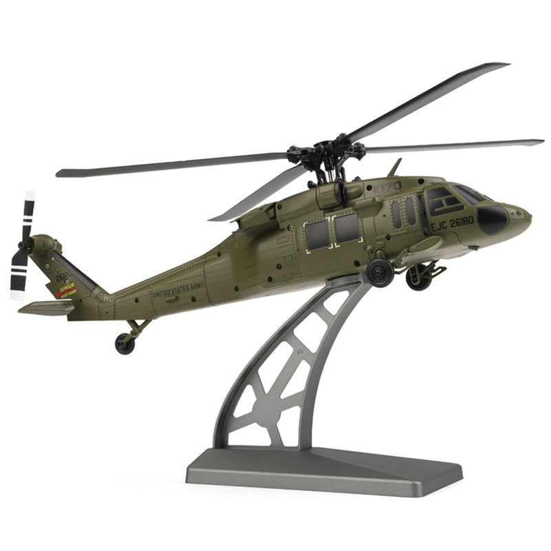 WLTOYS XK 170 Blackhawk UH-60L RC Helicopter With Landing Pad and Display Stand K170