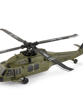 WLTOYS XK 170 Blackhawk UH-60L RC Helicopter With Landing Pad and Display Stand K170