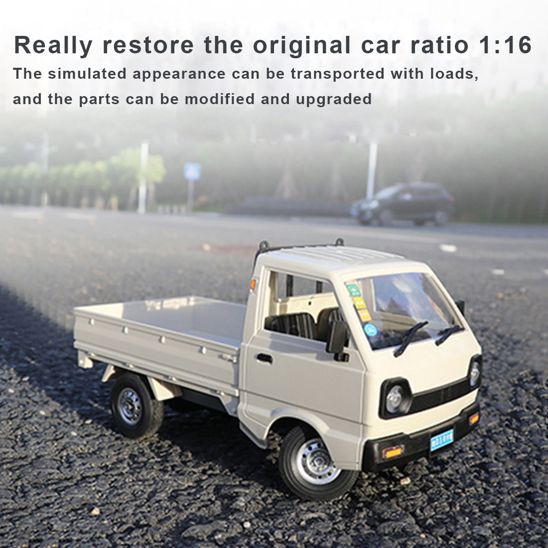 WPL D12 WPL D12 Mini Truck 1/16 2.4Ghz RC Car Pickup truck for Him