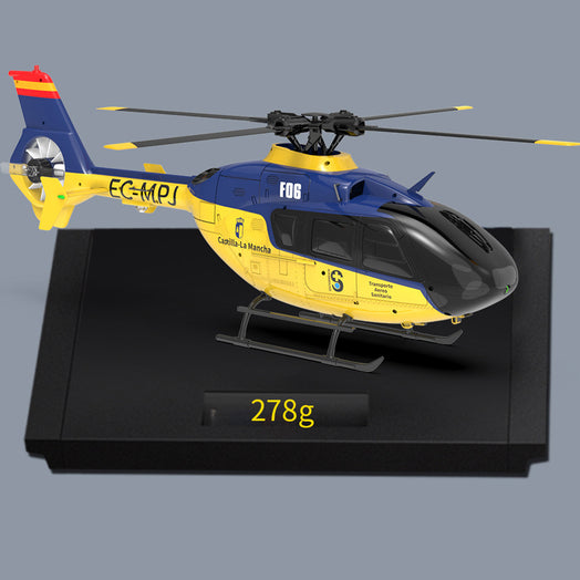 YU XIANG EC-135 1/36 2.4G 6CH Direct Drive Brushless 3D/6G RC Helicopter Model - RTF Version - stirlingkit