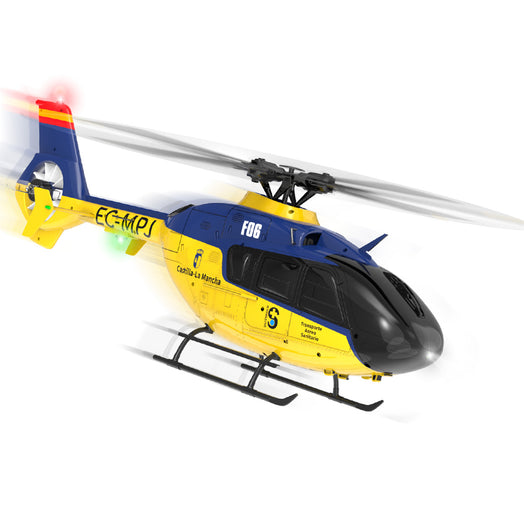 YU XIANG EC-135 1/36 2.4G 6CH Direct Drive Brushless 3D/6G RC Helicopter Model - RTF Version - stirlingkit