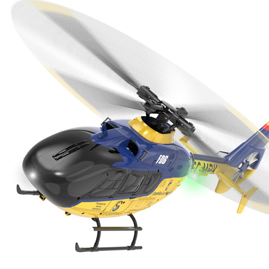 YU XIANG EC-135 1/36 2.4G 6CH Direct Drive Brushless 3D/6G RC Helicopter Model - RTF Version - stirlingkit