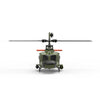 YU XIANG F07 UH-1 Huey 2.4G 6CH 1/34 Scale RC Military Helicopter Flybarless Helicopter Model Easy to Fly