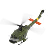 YU XIANG F07 UH-1 Huey 2.4G 6CH 1/34 Scale RC Military Helicopter Flybarless Helicopter Model Easy to Fly