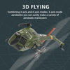 YU XIANG F07-V  UH-1 Huey 3D Stunt RC Helicopter 2.4G 6CH Brushless Direct-Drive Flybarless Aircraft Model 1/34 Scale RTF Version