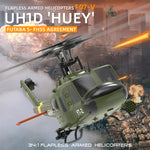 YU XIANG F07-V  UH-1 Huey 3D Stunt RC Helicopter 2.4G 6CH Brushless Direct-Drive Flybarless Aircraft Model 1/34 Scale RTF Version