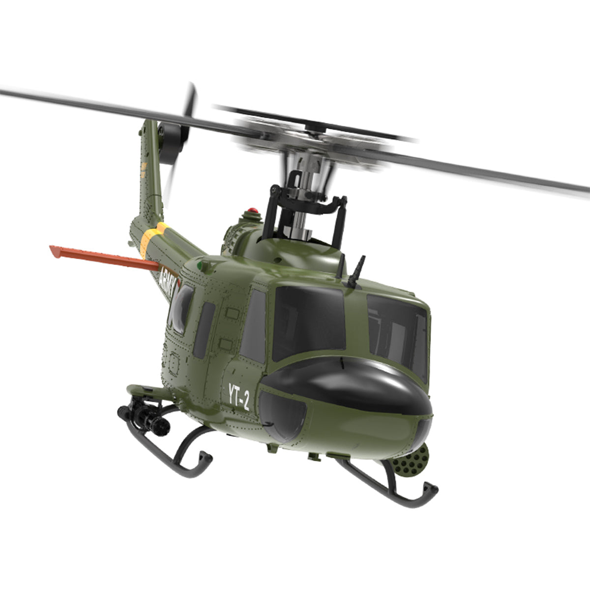 YU XIANG F07-V  UH-1 Huey 3D Stunt RC Helicopter 2.4G 6CH Brushless Direct-Drive Flybarless Aircraft Model 1/34 Scale RTF Version