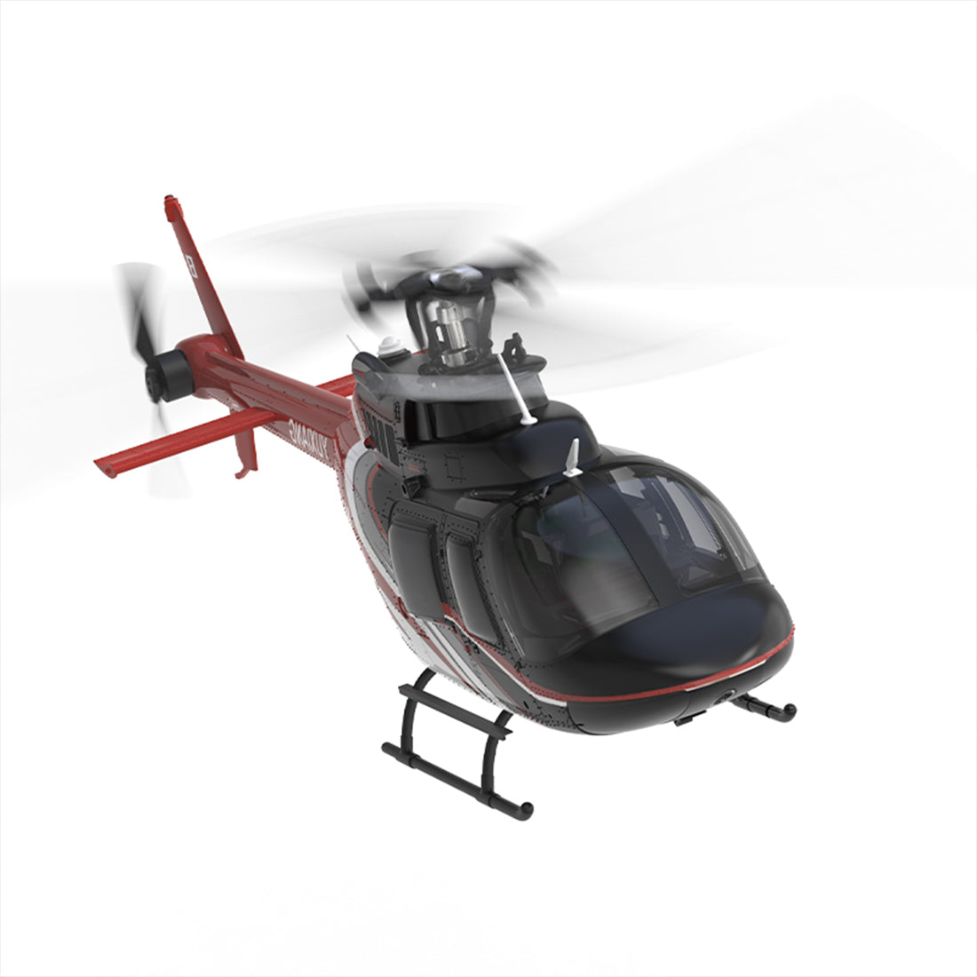 YU XIANG F08 Bell 206 Brushless Beginner Helicopter 2.4G 6CH Flybarless RC Helicopter Model RTF