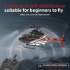 YU XIANG F08 Bell 206 Brushless Beginner Helicopter 2.4G 6CH Flybarless RC Helicopter Model RTF