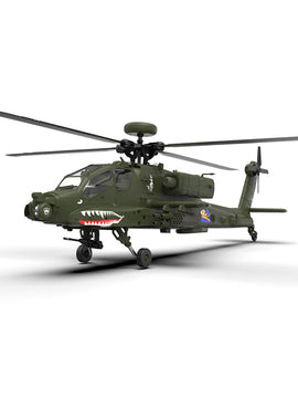 YU XIANG F11 AH-64 Apache RC Helicopter Model 1/32 Scale 2.4G 6CH