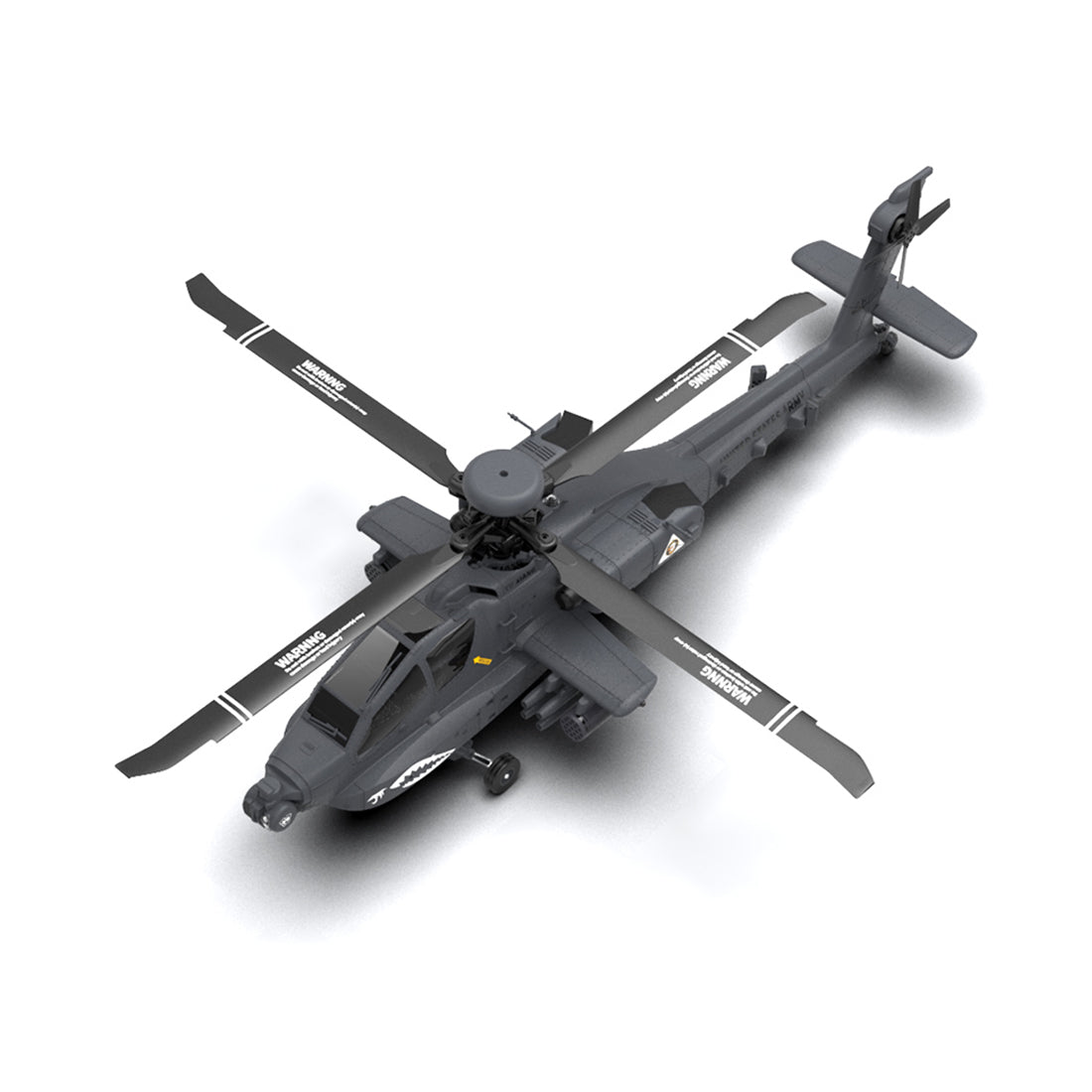 YU XIANG F11-S AH64 Apache RC Helicopter 1/32 2.4G 6CH RTF GPS Smart Version