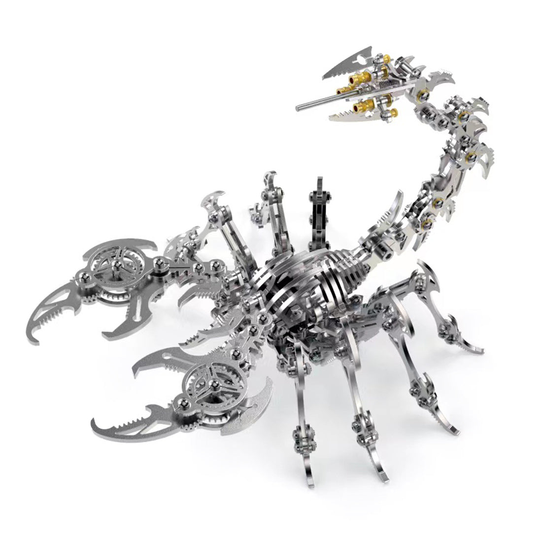 3D Metal Puzzle Scorpion DIY Model Kit Detachable 3D Jigsaw Puzzles - stirlingkit