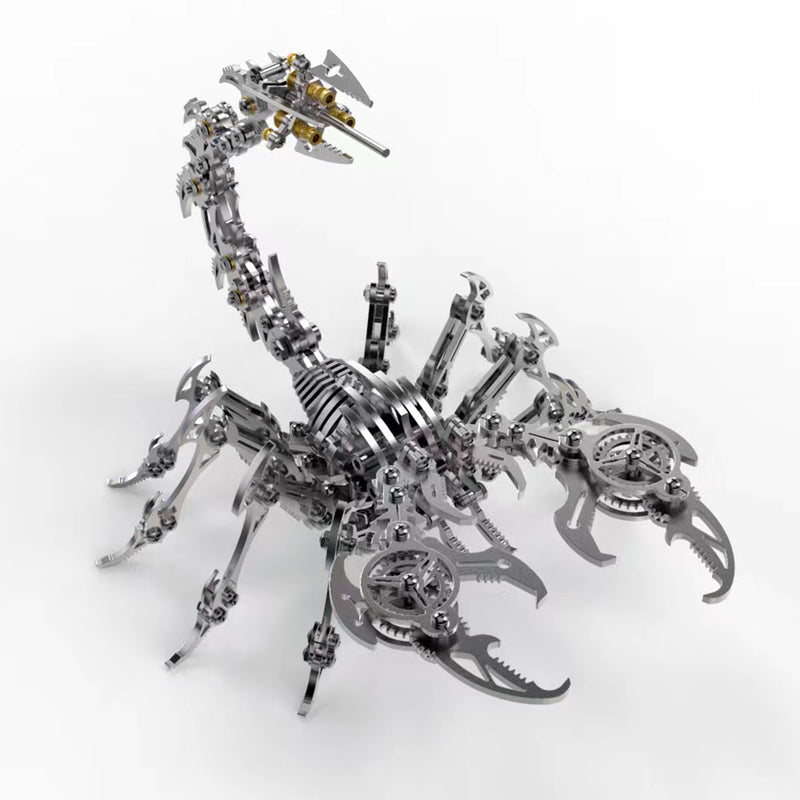 3D Metal Puzzle Scorpion DIY Model Kit Detachable 3D Jigsaw Puzzles