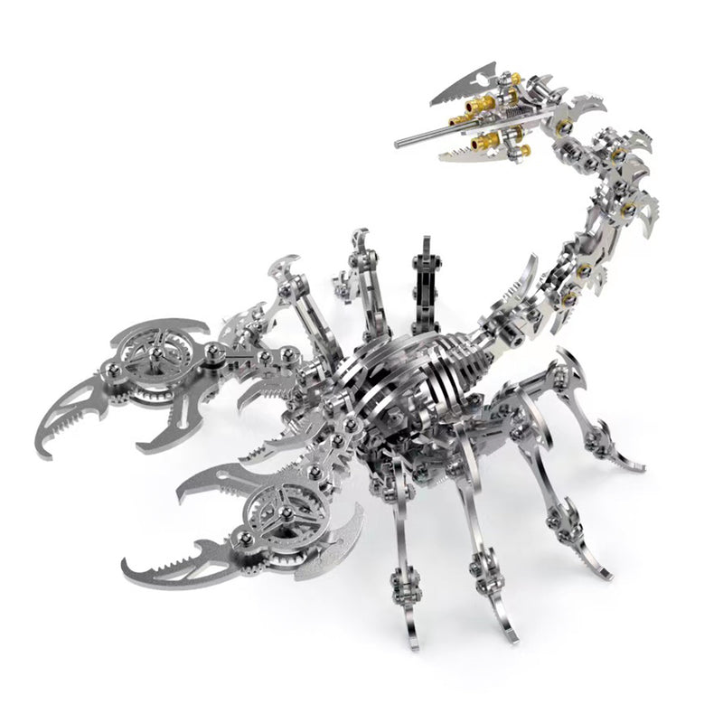 3D Metal Puzzle Scorpion DIY Model Kit Detachable 3D Jigsaw Puzzles