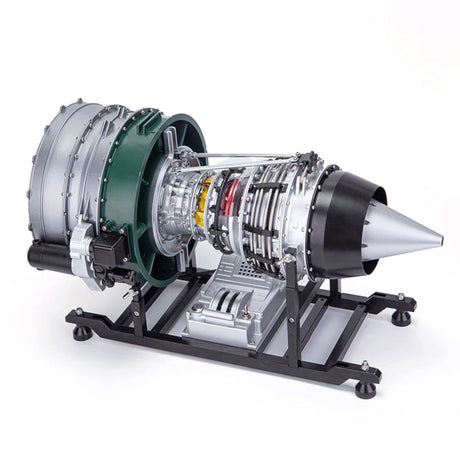 TECHING DIY Twin-spool Turbofan Engine Kits Assembly 1/10 Electric Aircraft Engine DM119 - stirlingkit