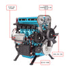 TECHING Build Your Own 4 Cylinder Engine Kits for Adults with Turbocharger DM111 Upgrade