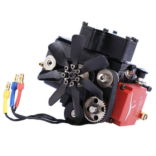 Water Cooled 4 Stroke RC Engine Toyan Four Stroke Methanol Model Engine - FS-S100(W) - stirlingkit