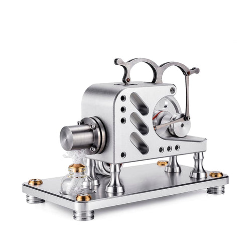 Metal Balance Stirling Engine Model Generator Micro External Combustion Engine Model - stirlingkit