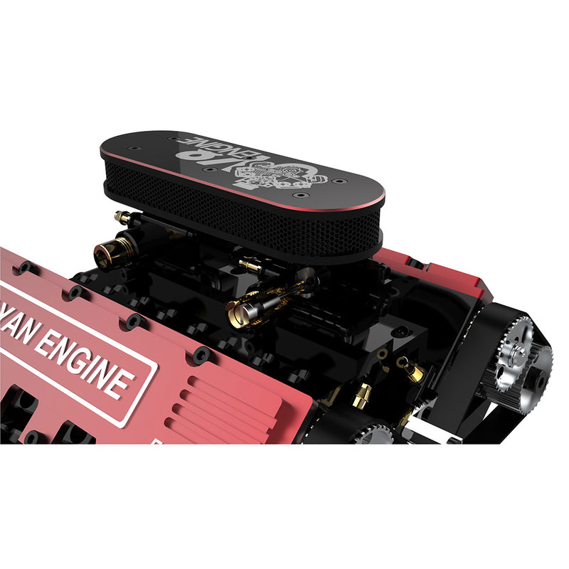  TOYAN V8 Engine Kit FS-V800 28cc Nitro Engine - Build Your Own V8  Engine, 1/10 Four-Stroke Water-Cooled V8 Engine Model Kit That Works RC Car  Boat (Finished Version) : Toys 