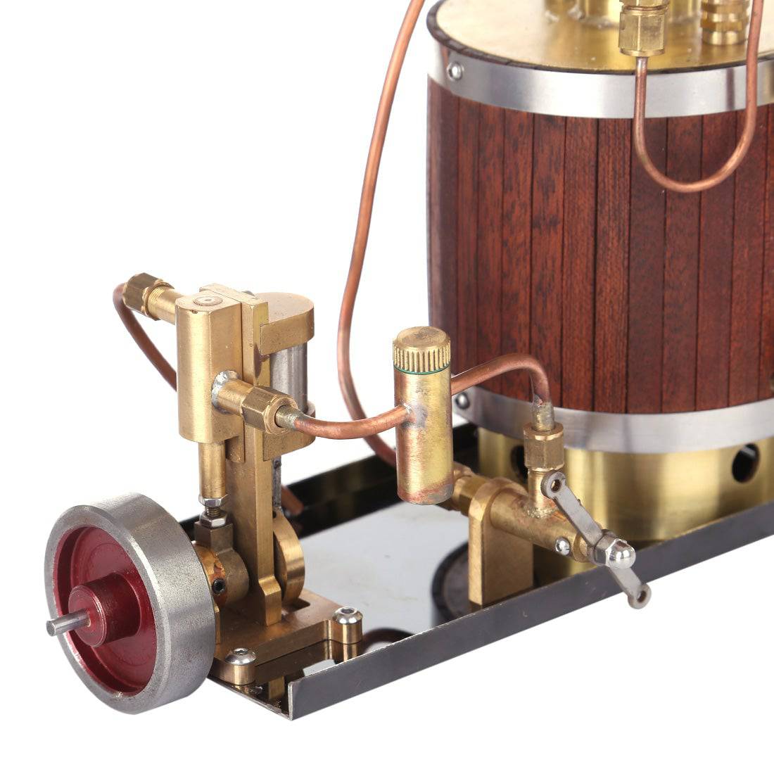 Mini Steam Engine Model with Boiler and Base Set Stirling Engine - stirlingkit