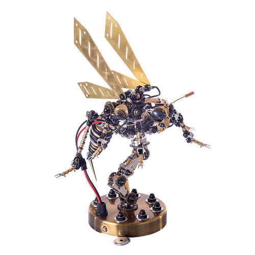 3D Metal DIY Mechanical Wasp Insects Puzzle Model Kit Assembly Jigsaw –  metalkitor