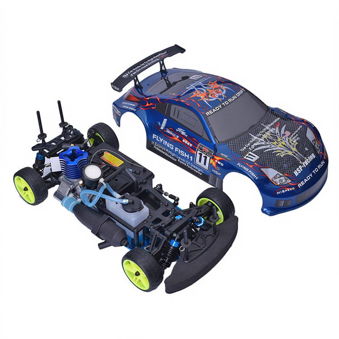 HSP 94122 1/10 2.4G 4WD Rc Car 18cxp Nitro Powered On Road Touring
