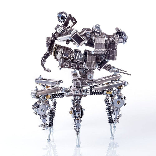 DIY Metal Mechanical Explorer 3D Assembly Puzzle Model Kit - stirlingkit