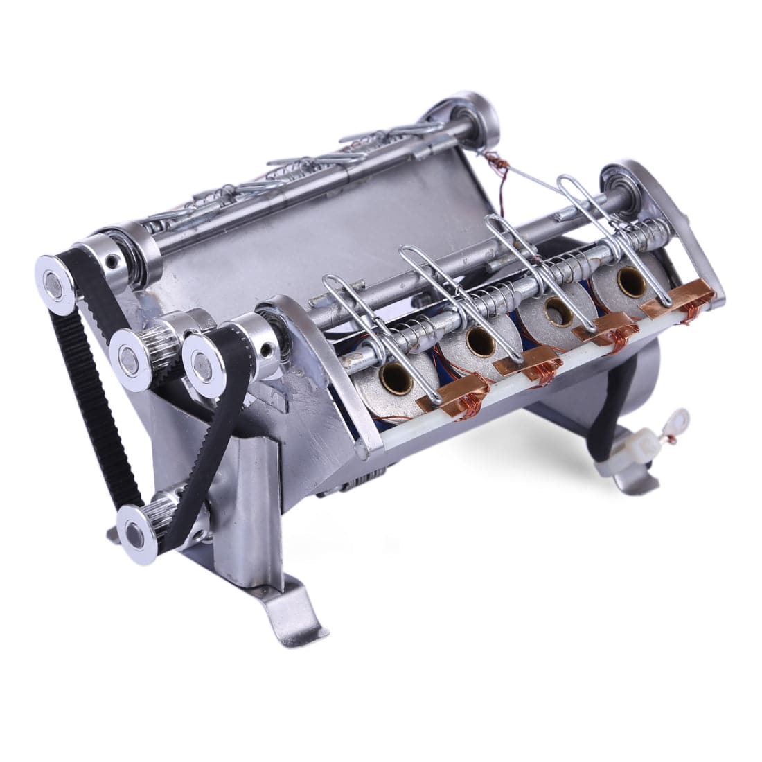 V8 High Speed Engine Model Electromagnetic 8-cylinder Car Engine Working Principle Stem Toy - stirlingkit