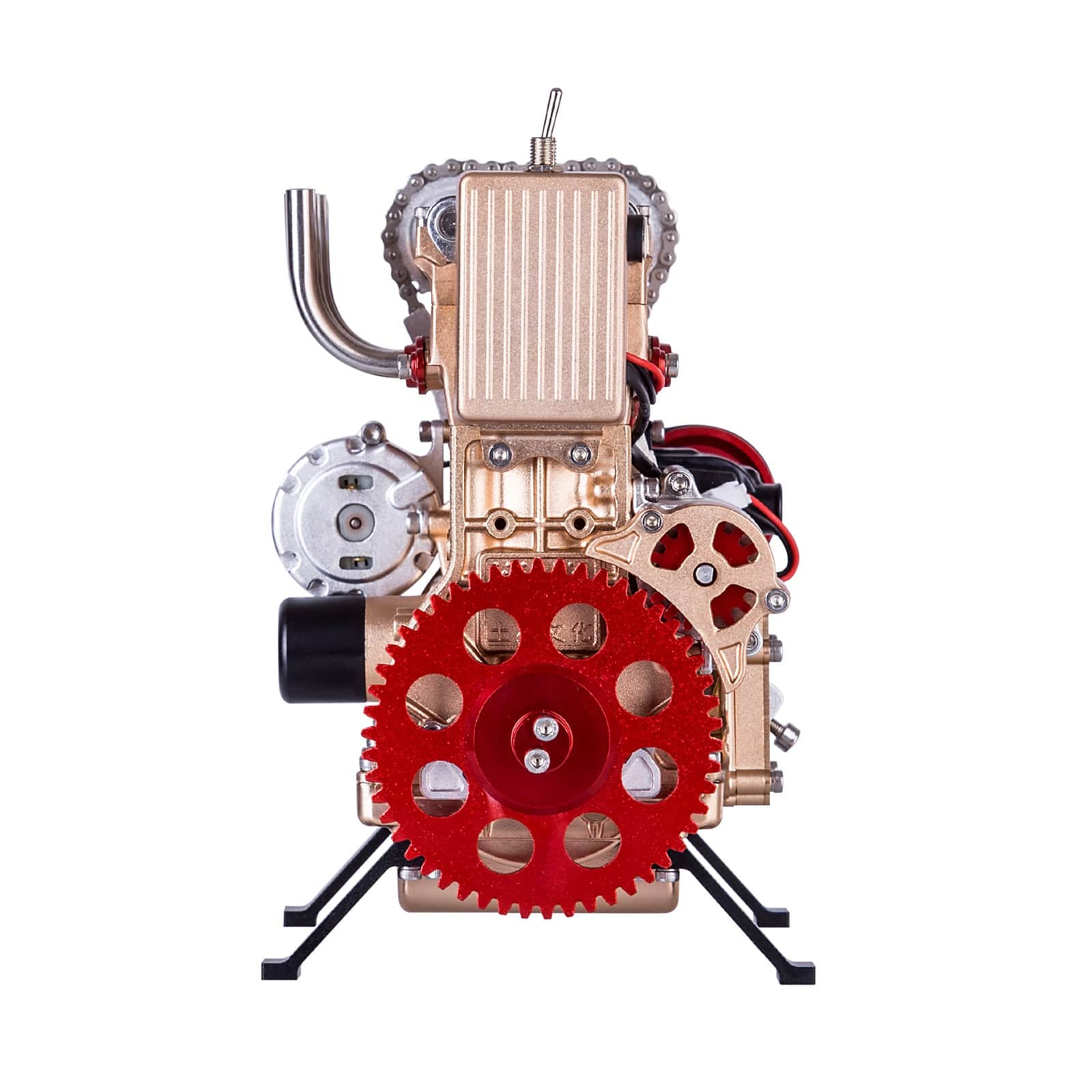 Teching V4 Four-Cylinder Stirling Engine Aluminum Alloy Model Collection - stirlingkit