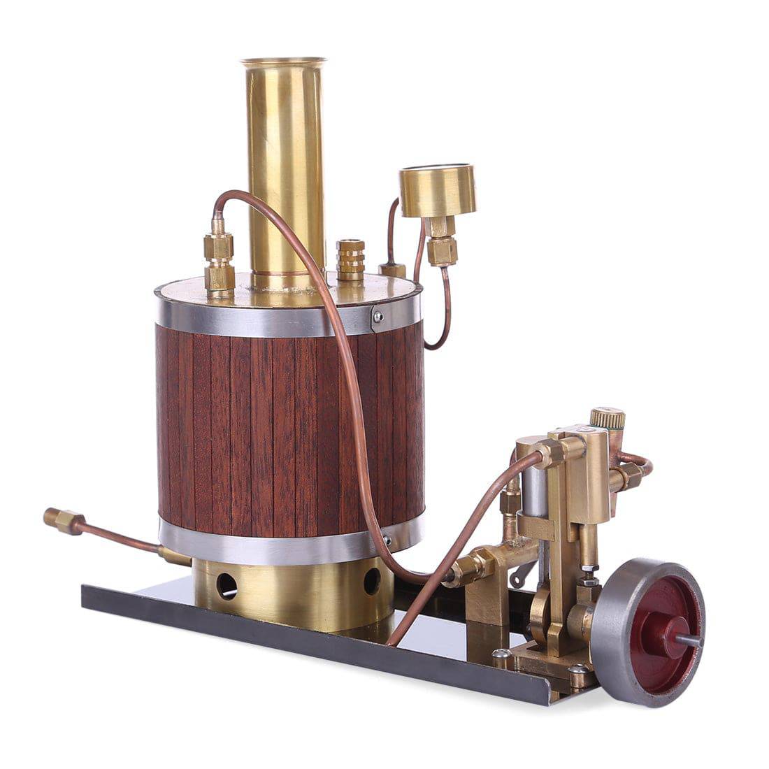 Mini Steam Engine Model with Boiler and Base Set Stirling Engine - stirlingkit