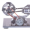 Metal LED Stirling Engine Model Generator Experiment Kit - stirlingkit