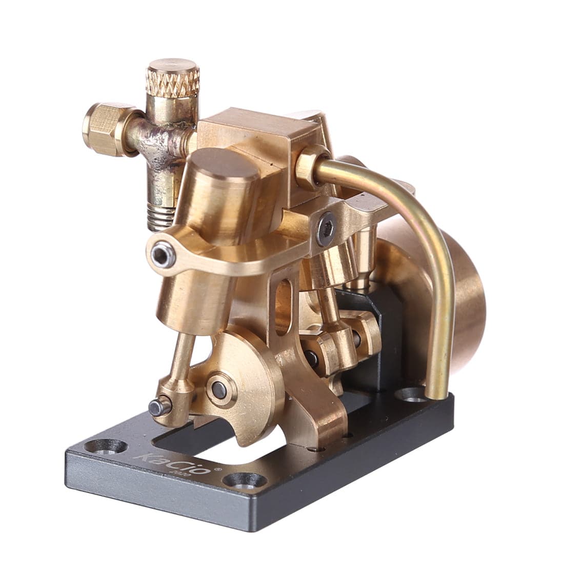 Mini Inline Double-cylinder Swing Steam Engine Model (without Boiler) - stirlingkit