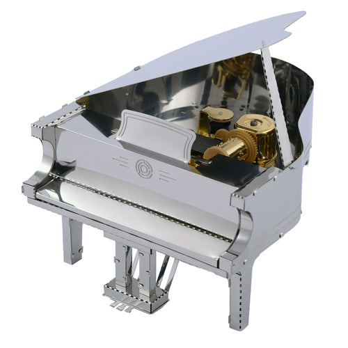 Metal Time 23PCS Grande Pianola 3D Assembled Model Music Mechanism Sankyo Music Box - stirlingkit