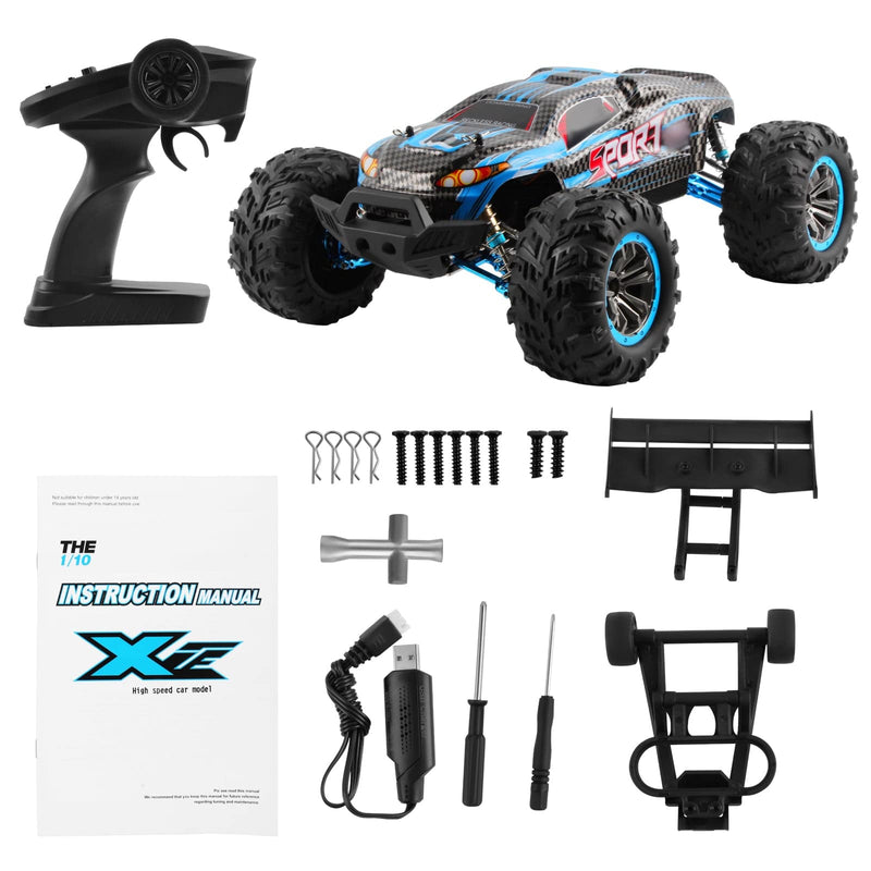 1:10 4WD Brushless RC Monster Truck 80KM/H High-speed, 53% OFF