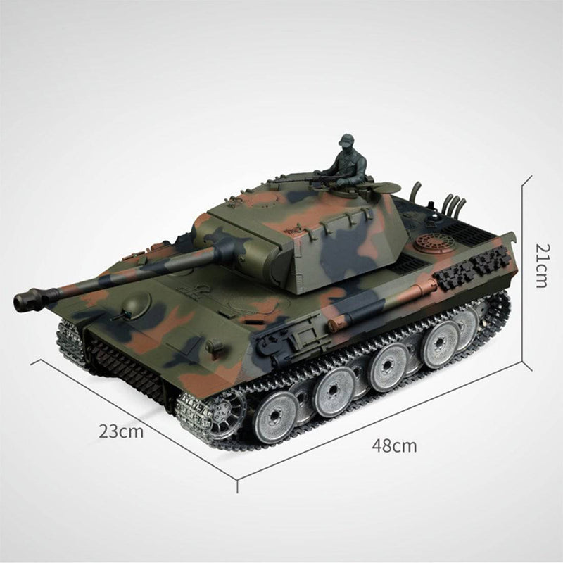 1/16 German Leopard 2A6 Main Battle Tank 2.4G RC Radio Controlled Model  Military Tank 