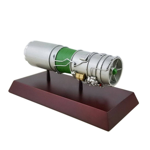 Simulative 1/50 WS-13 Military Turbofan Aeroengine Space Shuttle Engine Model - stirlingkit