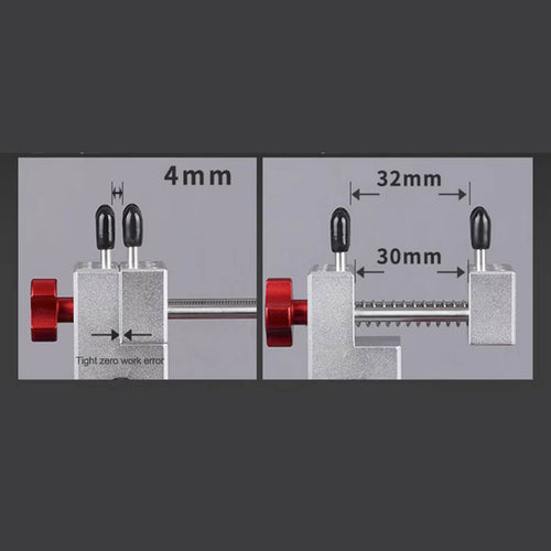 2-in-1 360° Steering Multi-functional CNC Vise Clamp Plier for Model Engine Building/Debugging/Repairing - stirlingkit