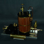 Vertical Steam Boiler Model for Ship Marine Steam Engine Model - stirlingkit