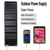 35W 2.4A Foldable Solar Panel Charger Kit for Smartphone Laptop - stirlingkit