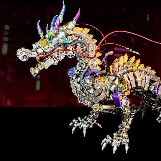 50cm Cyberpunk Mythical Dragon 3D Metal Puzzle Kits - stirlingkit