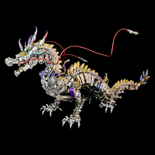 50cm Cyberpunk Mythical Dragon 3D Metal Puzzle Kits - stirlingkit